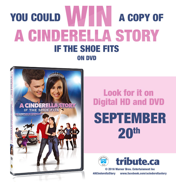 You Could Win a Copy of A Cinderella Story: If the Shoe Fits on DVD