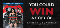 Batman V Superman: Dawn of Justice Blu-ray contest