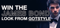 Win the James Bond Look from Gotstyle, value $1,000