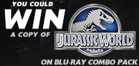 Jurassic World Blu-ray Combo Pack contest