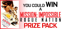 Mission: Impossible – Rogue Nation Prize Pack contest