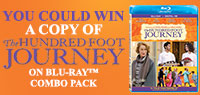 The Hundred-Foot Journey Blu-ray Combo contest