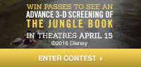 The Jungle Book Screening Passes Contest