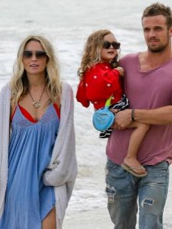 Cam Gigandet and his family