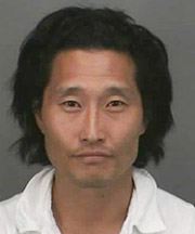 Daniel Dae Kim booking shot