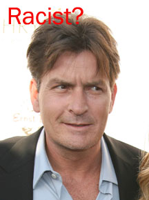 charlie sheen hair