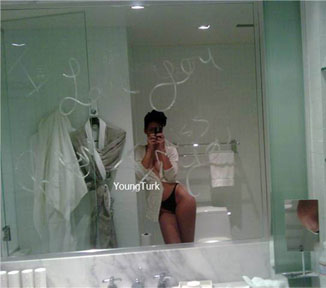 emma watson in bathroom