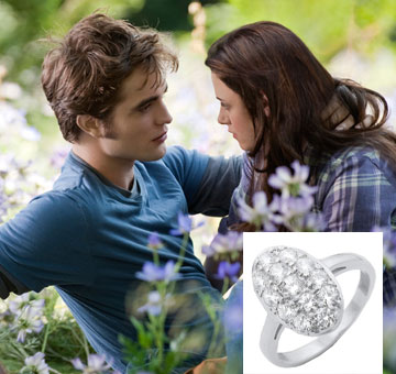 Twilight engagement ring for green lantern ring movie replica for sale. Twilight engagement ring for