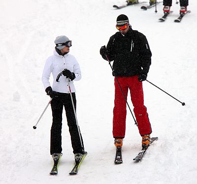 william and kate skiing. Prince William and Kate