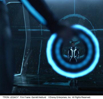 In the upcoming TRON Legacy Sam Flynn Garrett Hedlund investigates a 