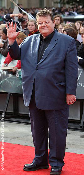 Robbie Coltrane played the lova...