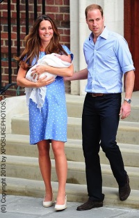 Gossip News on First Look At Kate And William S Royal Baby   Celebrity Gossip
