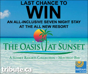 Last Chance to win a $6,500 trip to Jamaica! 