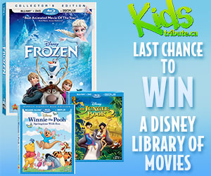 you could WIN a Disney library of movies