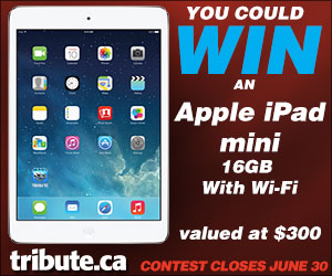 You can win an Apple iPad Mini 16GB with wi-fi