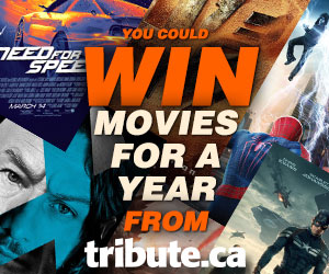 You could WIN Free Movies for a Year