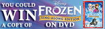 Win a Frozen Sing-Along DVD edition