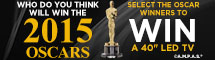 Last chance for our Oscars contest - prize is a 40” LED TV 