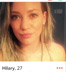 
Hilary Duff using Tinder app to date
