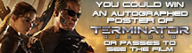 Autographed Terminator Genesis poster