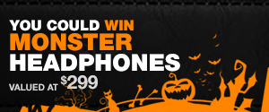 Halloween $299 Monster Headphones