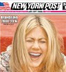Outrage at Jennifer Aniston New York Post cover