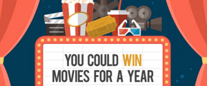 Free Movies for a year.
