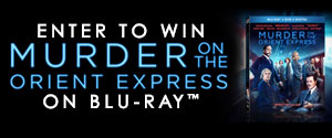 Enter for your chance to win Murder On The Orient Express on Blu-ray