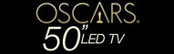 Tell us who will win the Oscars for a chance to win a 50” LED TV