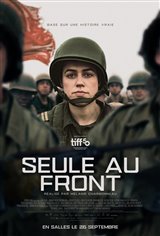 Seule au front
