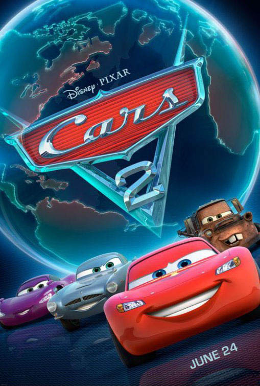 Cars 2 official Movie Poster