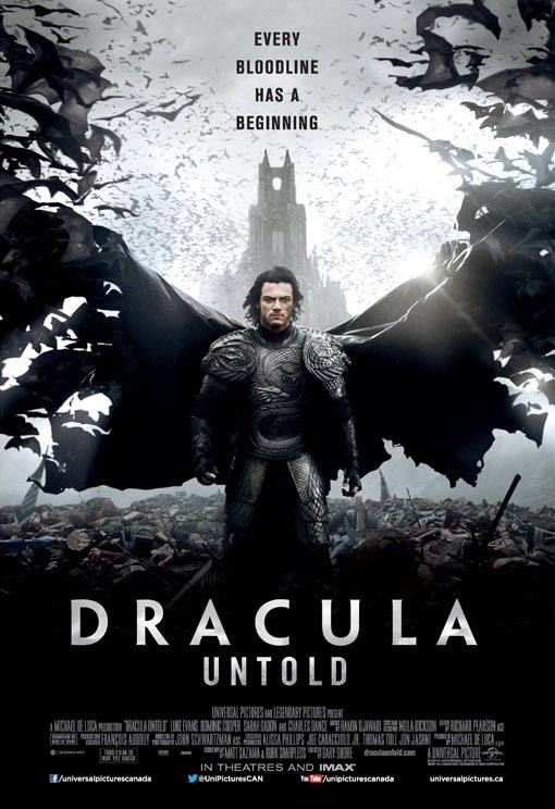 Dracula Untold Official Trailer #1 2014 - Luke Evans