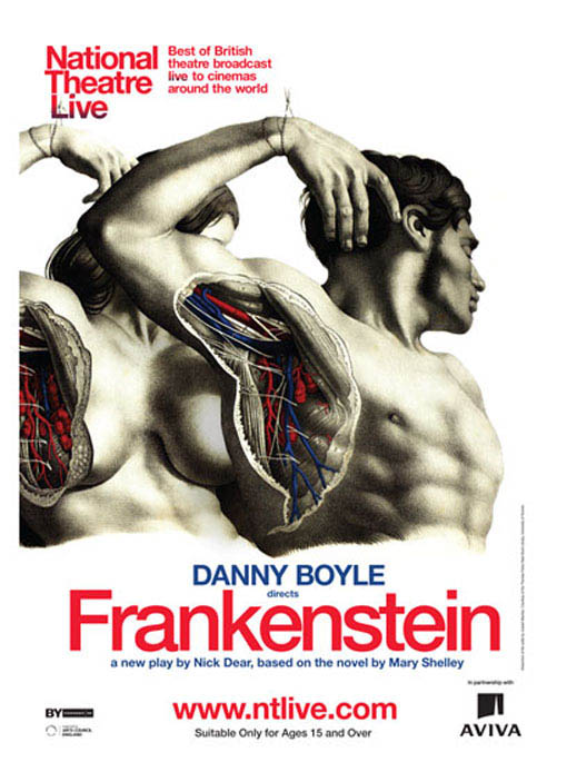 danny boyle frankenstein poster. oscar winner danny boyle