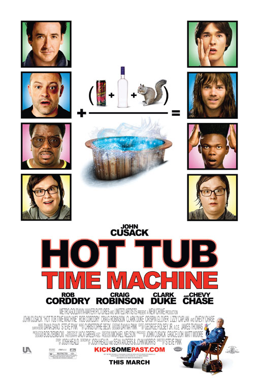 Hot Tub Time Machine official Movie Poster