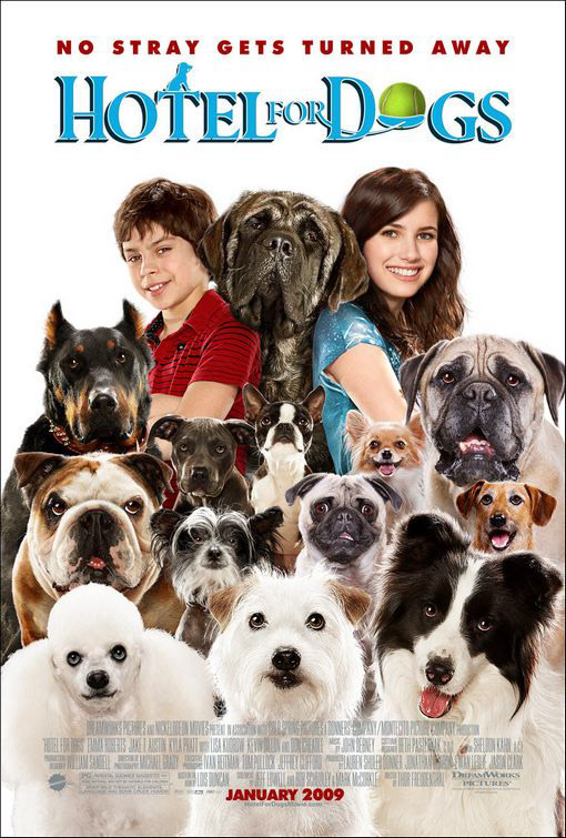 hotel for dogs. Hotel for Dogs Movie Poster