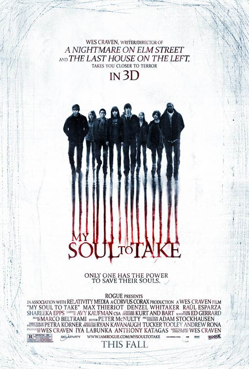 My Soul to Take official Movie Poster