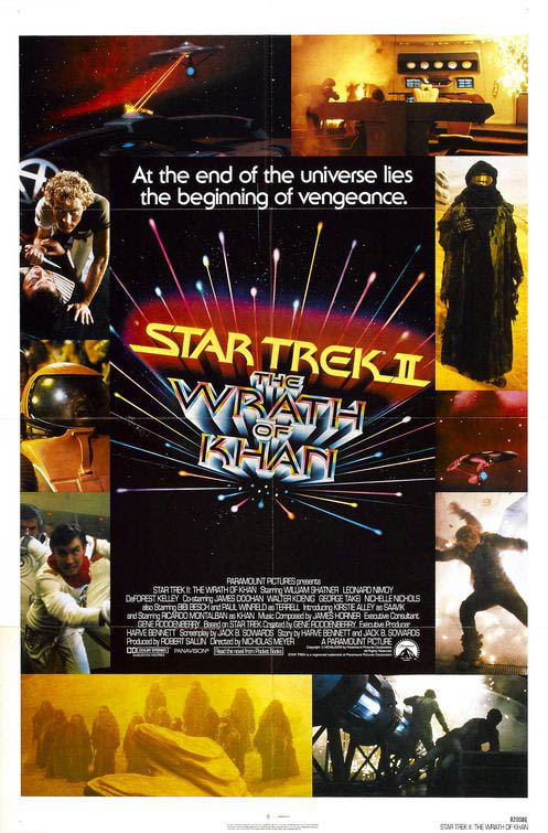 Star Trek II: The Wrath of Khan official Movie Poster