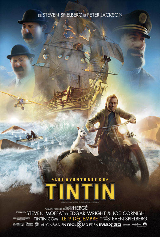 Les aventures de Tintin movie