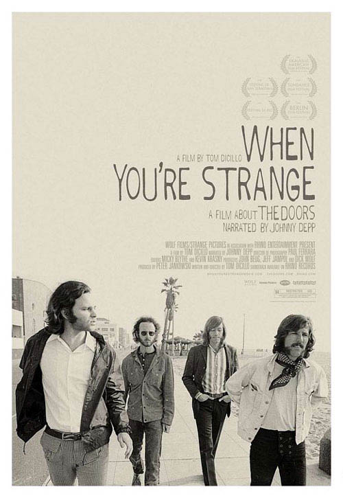 When You're Strange: A Film About the Doors official Movie Poster