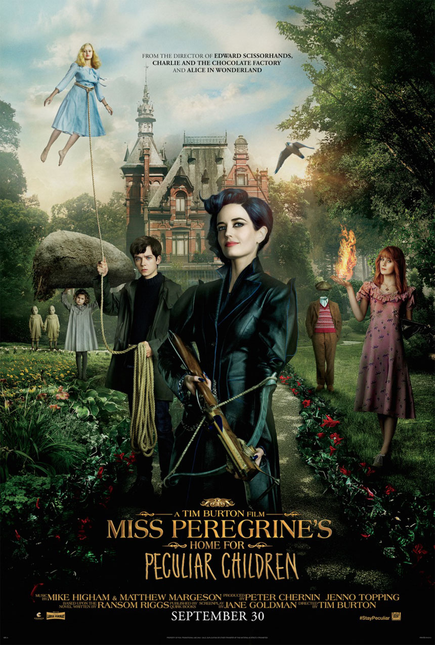 Image result for miss peregrine's home for peculiars movie poster