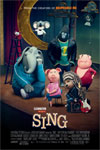 Sing 3D movie poster