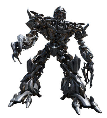 cgi rendering of Megatron