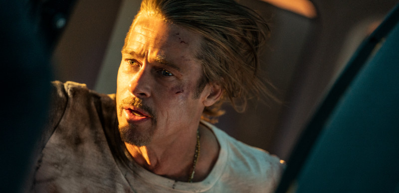 Brad Pitt stars in BULLET TRAIN