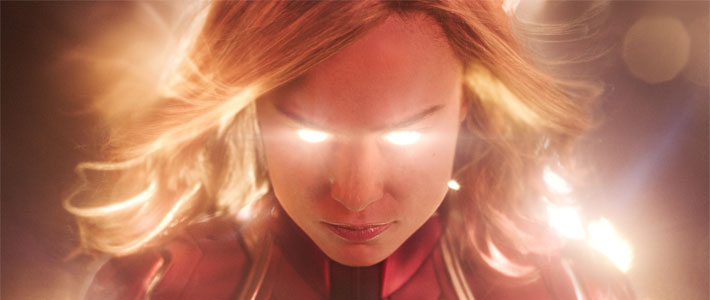 Captain Marvel - Now Playing Poster