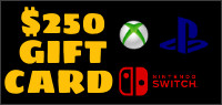 Enter for your chance to win a $250 Gaming Gift Card