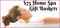 Enter for your chance to win one of two $75 Spa Gift Baskets.