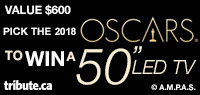 2018 Oscars 50 Inch TV contest