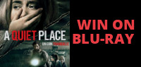 A Quiet Place Blu-ray contest