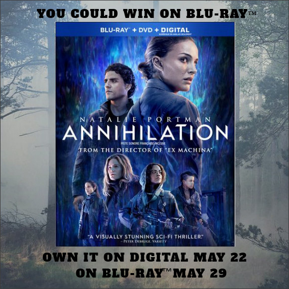 Annihilation Blu-ray contest