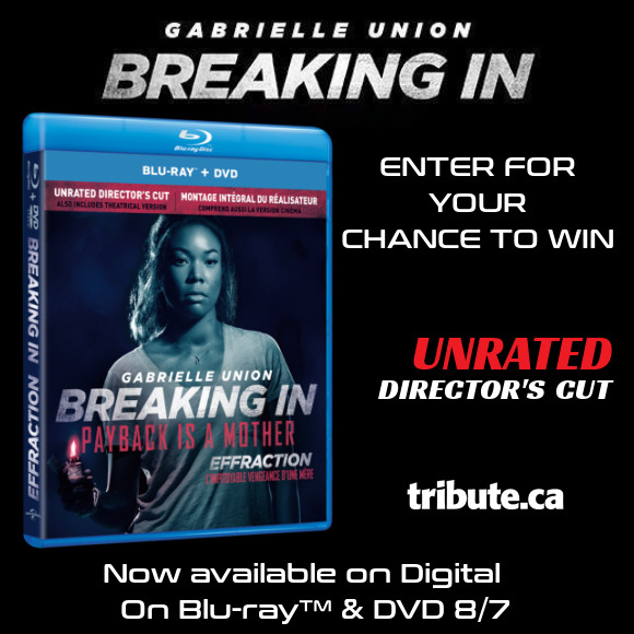 Breaking In Blu-ray contest